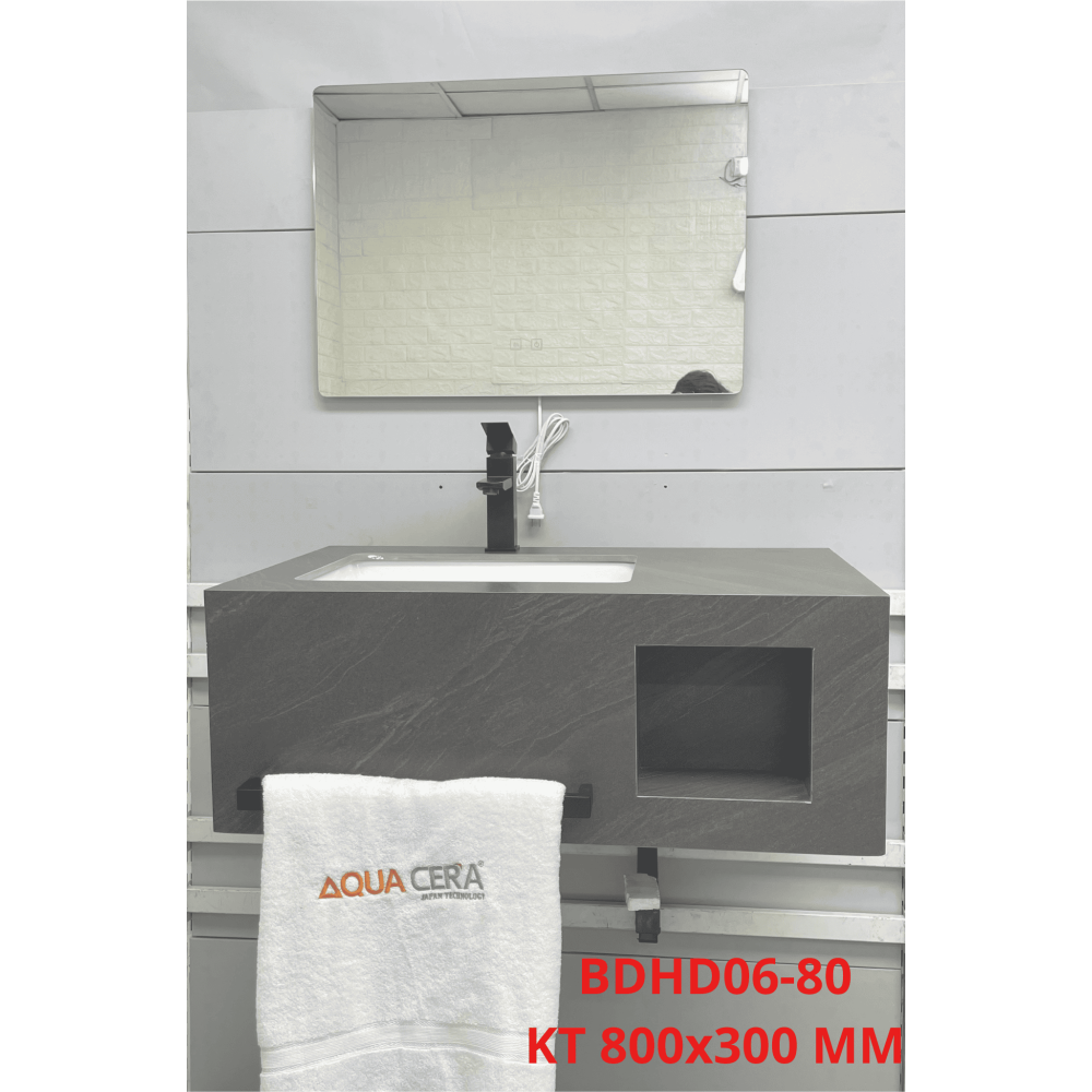 BÀN ĐÁ LAVABO - HỘP TRẮNG - BDHD06-80